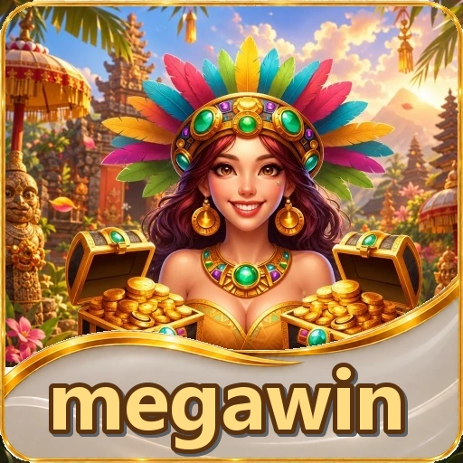 Cuplikan layar beranda aplikasi megawin di ponsel Android